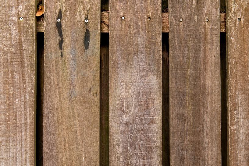 Zaun aus Holz. von Don Fonzarelli