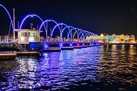 A view of the Queen Emma Bridge