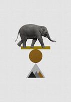 Éléphant tribal