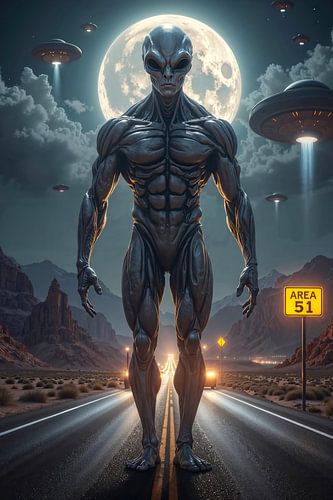 ZARYX - De Buitenaardse op Weg naar Area 51