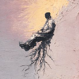 Surrealistische wortels van slapeloosheid: abstracte portretkunst van Aden Pink Studio