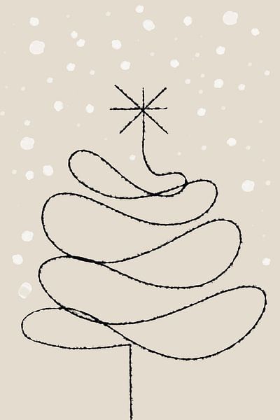Simple Christmas Tree von Treechild
