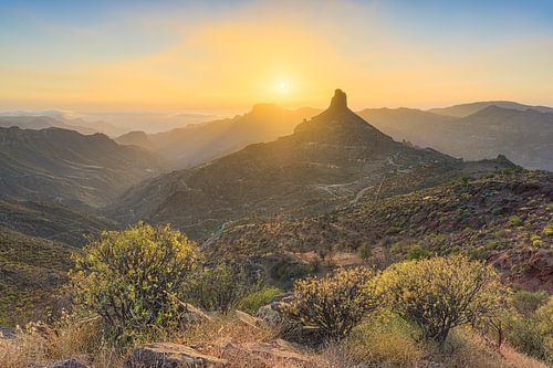 Roque Bentayga on Gran Canaria
