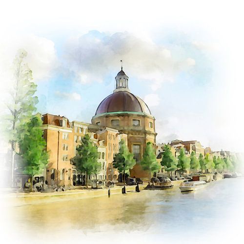 Amsterdam, Koepelkerk, Hollande-Septentrionale.