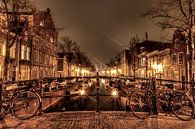 Haarlem by night von Wouter Sikkema Miniaturansicht
