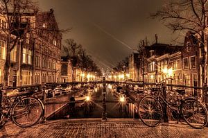 Haarlem by night by Wouter Sikkema