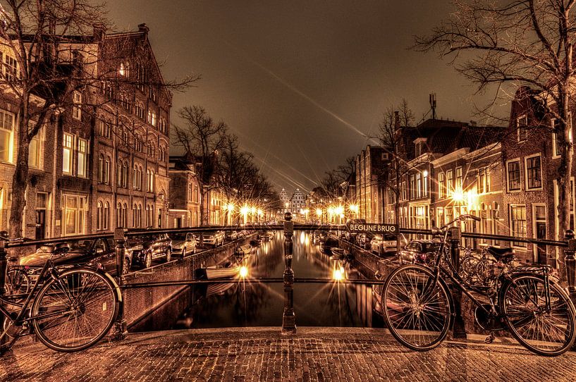 Haarlem by night by Wouter Sikkema