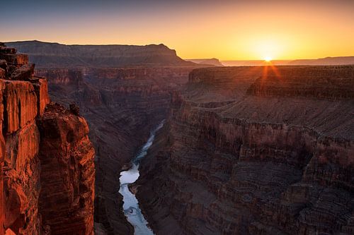 Zonsopkomst Toroweap, Grand Canyon N.P North Rim