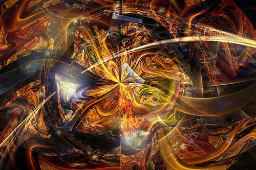 Fraktalismus van Markus Wegner