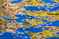 Weerspiegelingen in Amsterdamse grachten