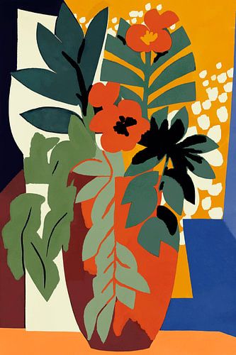 Abstract Flower Impressions