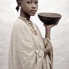 Portrait d'une jeune fille de Tombouctou, Mali, Afrique sur Affect Fotografie