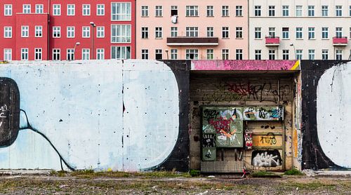 Berlin, Allemagne: composition de la paroi
