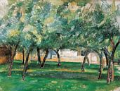 Paul Cézanne Bauernhof in der Normandie von 1000 Schilderijen Miniaturansicht