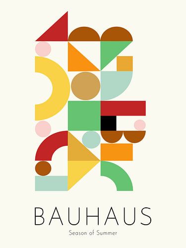 Bauhaus, Soft Summer by Hilde Remerie Photography and digital art