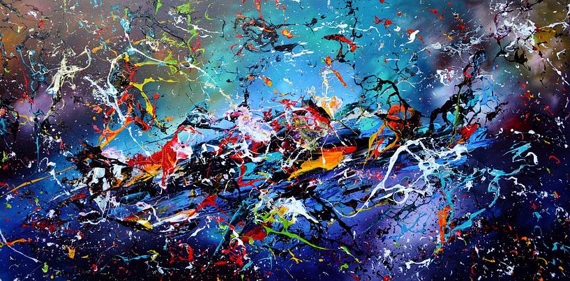 Blue Universe by Gena Theheartofart
