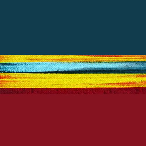 Abstracte kleurvlakken / Krachtlijnen 6