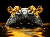 Hippopotamus - König des Flusses von Max Steinwald Miniaturansicht
