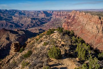 Vue du désert du Grand Canyon von Richard van der Woude