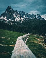 Valley in the Dolomites