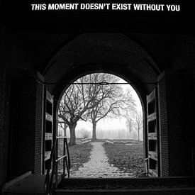 This moment doesn't exist without you. sur @themissmarple