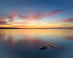 Sonnenuntergang am Steinhuder Meer