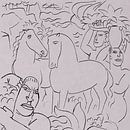 Wildpferde von Mad Dog Art Miniaturansicht