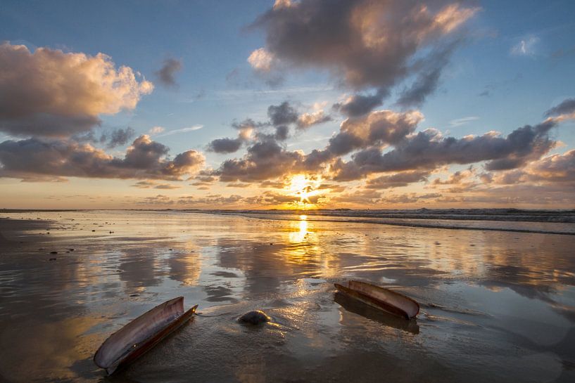 Sunset op Terschelling by Foto van Anno
