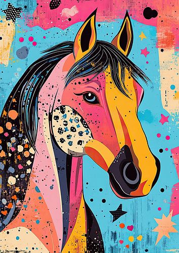 Horse Pop Art
