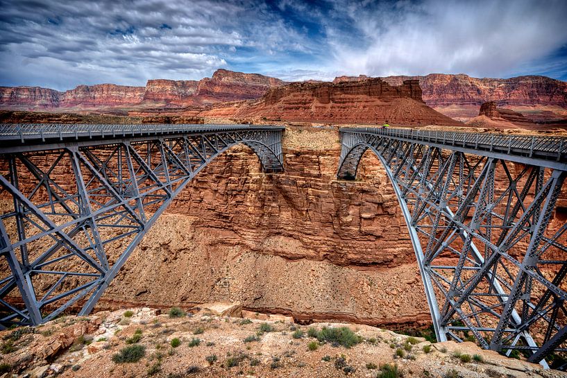 Navajo Bridge, Colorado by Marcel Wagenaar