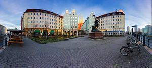 Nikolaiviertel Berlin Panorama