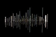 Skyline met reflectie van Dirk Keij-Bron thumbnail