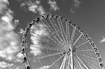 Das Riesenrad in Plymouth, Devon, England
