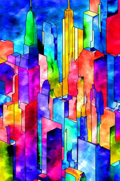 NEW YORK by The Art of Mark Fischer