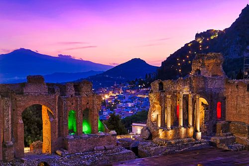 Théâtre grec Taormina Sicile