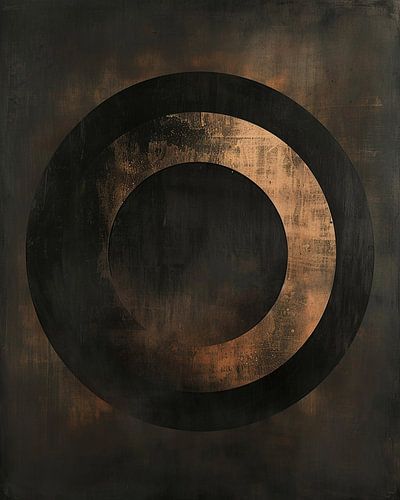 Bronzen Eclips Cirkel