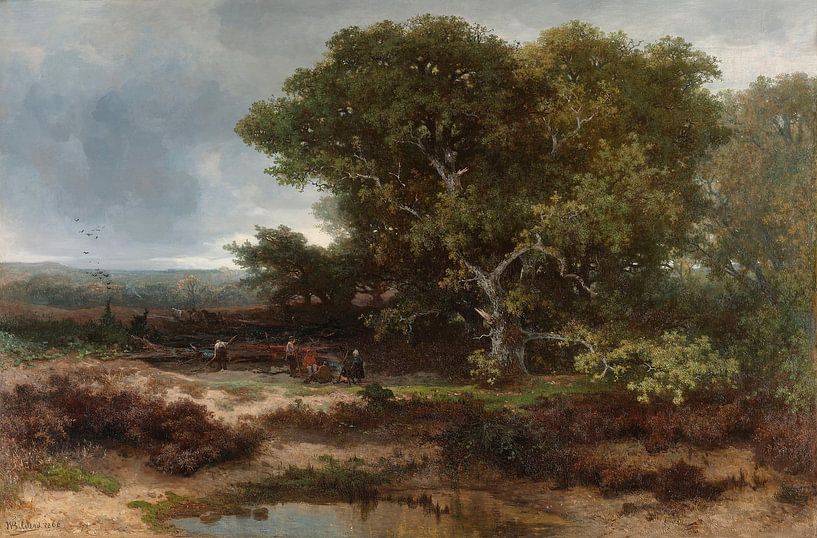 De heide bij Wolfheze, Johannes Warnardus Bilders van Meesterlijcke Meesters