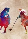 Polo sport art #polo #sport by JBJart Justyna Jaszke thumbnail