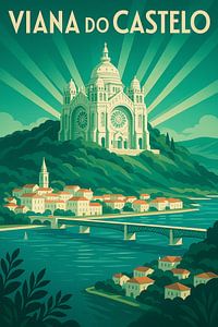 Viana do Castelo Basilika Poster