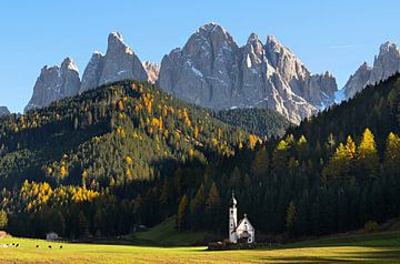 The Church and the mountain by iPics Photography