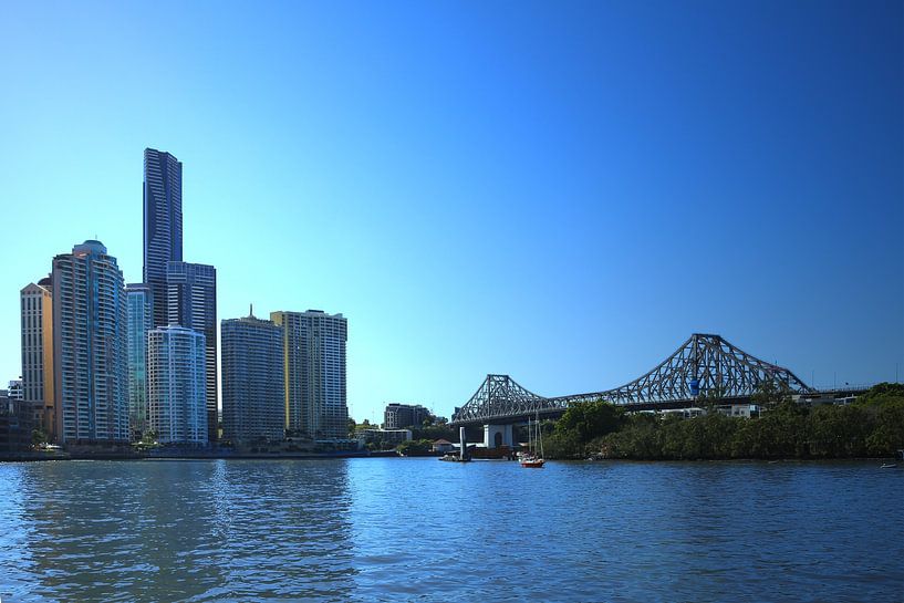 Story Bridge à Brisbane, Australie par Ines Porada