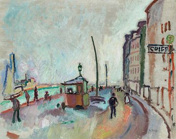 Raoul Dufy - Le Havre (1906 -1907) van Peter Balan