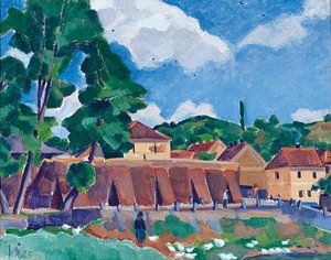 Václav Špála, Chvat₧ruby, 1923