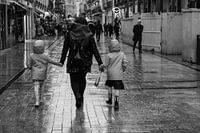 In the streets of Salamanca