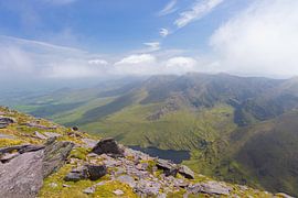View from Carrauntoohil of Carrantuohill (Irish Gaelic: Corrán Tuathail) Ireland by Marcel Kerdijk