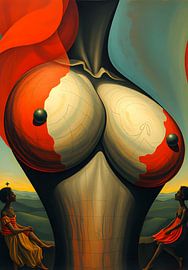 erotische afbeelding Dali Fantasie