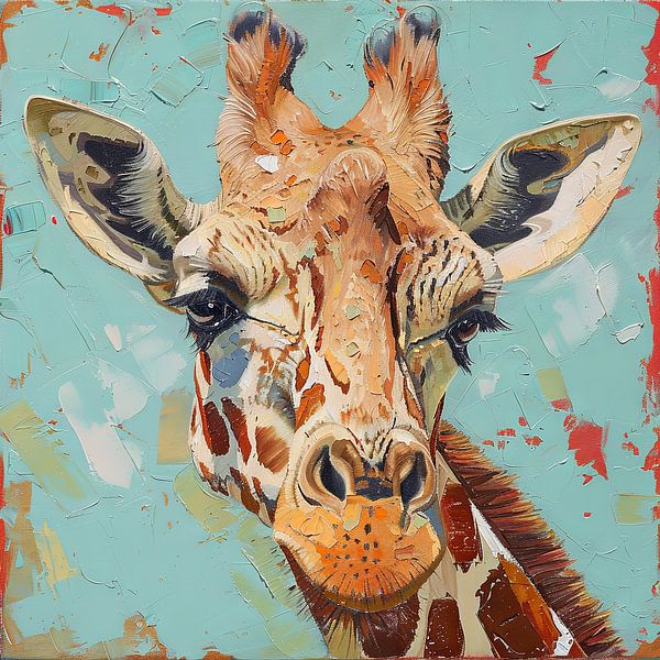 Giraffe von Poster Art Shop