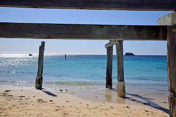 Jetty remnants by Frank's Awesome Travels