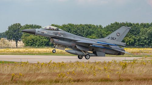 KLu F-16 Fighting Falcon van 312 Squadron.