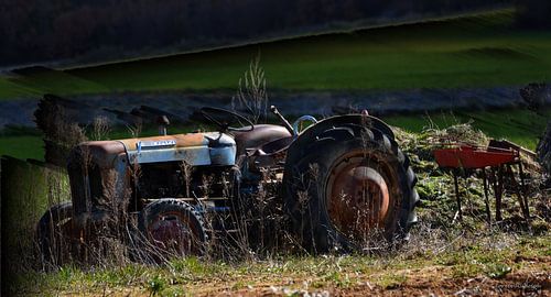 Le vieux tracteur